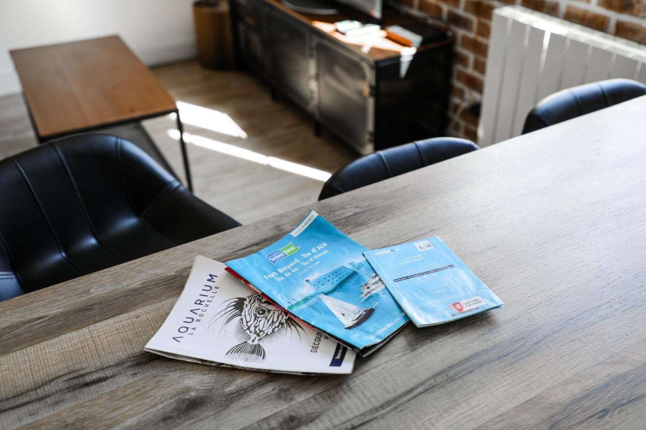 Appart Cosy Entre Vieux Port Et Marche Central La Rochelle  Luaran gambar
